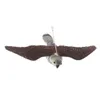 PestControl 5in Black Crow Decoy Pest Bird Pigeon Control Repellent Garden Scarer Scarecrow för hushållshem