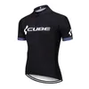 Cube Pro Team Męski Kolarstwo Krótkie Rękawy Koszulki Jersey Road Racing Koszulki jazda na rowerze Topy Oddychające Sporty Outdoor Sports Maillot S210052804