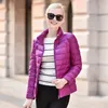 Wholesale-Women sort Winter Down Coat 90% White Duck Down Light Jacket Female warm Outerwear Parka Jacket Plus size 6XL