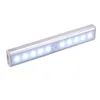 LED human body induction cabinet lamp indoor wardrobe lamp bedside night light white warm white 1pc4089972