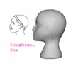 Female Styrofoam Mannequin Manikin Head Model Foam Wig Hair Hat Glasses Display New Drop 2969816