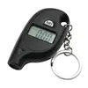 Mini LCD Digital Tire Tyre Keychain Air Pressure Gauge For Car Auto Motorcycle with battery