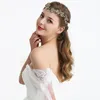 2019 European hot sale explosion bride retro rhinestone hair band headband / new multi-style metal leaf handmade handmade bridal headdress