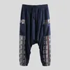 2020 Fashion Trend Uomo Boho National Style Loose Cross-Pantaloni Casual Collage Pantaloni per il tempo libero New Exercise Sportswear Bottoms