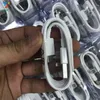 1000PCS / LOT Svart för Samsung Galaxy S8 Plus Note7 Not 7 8 Snabb Chip Charger Travel Wall Laddningsladd 1,2m Typ-C-kabel