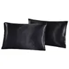 Weiße schwarze Bettwäsche Sets King Doppelgröße Satin Seiden Sommer Gebrauchter Einzelbett Leinen China Luxus Bettwäsche Kit Duvet Cover Set T2001101087815