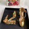 Wysyłka patent darmowe skórzane cm grube wysokie obcasy okrągłe palce u stóp buty impreza ślub Mary Jane Diamond Buckle S.