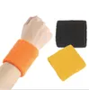 esportes de algodão pulso sweatbands envoltórios de apoio ginásio treino pulso ciclismo pulso bandas de apoio terry tênis brethable Brace Wraps Guards