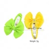 20Pcs/lot 2 inch Boutique Grosgrain Ribbon Pinwheel Bows With Whole Wrapped Safety Hair Clips BB Clips Kids Hairpins