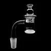 2019 New Quartz Banger Nail with Spinning Carb Cap and Terp Pearl Female Male 10mm 14mm 18mm Joint 90 Degrees For Glass Bongs