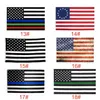 USA Flags US Army Banner Airforce Marine Corp Navy y Ross Flag لا تفسد على علامات Thin XXX Line Flag VT13388555996