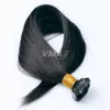 VM VMAE Pré Bonded 1 Gram Strand 18-30 polegadas reta de seda queratina Fusão 100 costas 100g Plano Dica Extensões de cabelo humano