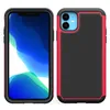 Anti slip robot telefoonhoesjes voor iPhone 8 7 SE2 2in1 robuust pantser mobiele telefoon achteromslagkast izeso