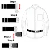 Easy Men Shirt Stay Adjustable Belt Non-slip Wrinkle-Proof Shirt Holder Straps Locking Belt Holder Near Shirt-Stay 10pcs/lot