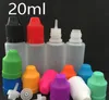 E Liquid Bottles 3ml 5ml 10ml 15ml 20ml 30ml 50ml 60ml 100ML Dropper LDPE Childproof Caps Thin Needle Tips For Juice Vape Oil1315916