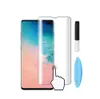 UV NANO Liquid Full Glue 3D Curved Tempered Glass For Samsung Galaxy Note 10 S10 Plus S9 S8 Plus Huawei P30pro Screen Protector