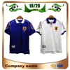 98/99 Versión retro Jersey Jersey Home #8 Nakata #11 Kazu #10 Nanami #9 Camisa de fútbol Nakayama 1998 Uniformes de fútbol de la Copa Mundial