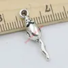 الجملة - الفضة مطلي الفأر سحر المعلقات للمجوهرات صنع diy اليدوية الحرفية 24x6mm صنع المجوهرات diy