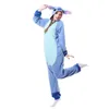 할로윈 파티 의상 177c를위한 유니esx- 성인 onesie pajamas 스티치 동물 몽유병