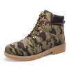 2018 Nuovo arrivo Primavera Autunno Stivali Uomo Pelle scamosciata Stile unisex Moda Uomo Scarpe da lavoro Lover Martin Boot Large size