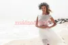 Abiti da sposa corti in pizzo romantico Beach Summer Backless High Low Abito da ballo sudafricano per la sposa Arabo Mariage robe de mari￩e