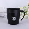 300ml Stainless Steel Coffee Cups Vacuum Coffee Mugs Beer Cups With Lids Spoon Wine Water Cups