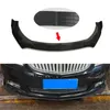 Novo pára-choque dianteiro universal ajustável divisor lábio corpo kit spoiler difusor lábio para BMW Benz Audi VW Subaru Honda275W