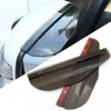 1 Pair Car Rearview Side Mirror Rainproof Cover Car Mirror Cover Rain Water Rainproof Blade DIY Auto Parts HHAA57