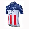 Maglia da ciclismo Pro Team RALLY Uomo Estate rapida asciugatura Uniforme sportiva Camicie da mountain bike Magliette da bicicletta Abbigliamento da corsa Abbigliamento sportivo da esterno Y21042318