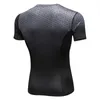 Homens Gym Camiseta Esporte T Camisa Masculina Manga Curta Running Fitness Basquete Treinamento Treinamento Tees Fitness Quick Dry Tops