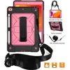 Hybrid Shockproof Should Strap Hand Strap Pen Holder case for iPad 7th Gen 10.2 mini 4/5 air 2/pro 9.7 For Samsung T515 T510 T290