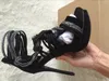 2019 Sexig New Gladiator High Heels Skor Kvinna Sommar Stava Färg Klänning Sandaler Cut Outs Party Shoes Kvinnor Ropes Stiletto Sandaler