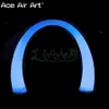 New beautiful inflatable lighting arch combination decoration with moon mockup for party stage event or promotion on sale