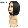 Human Hair Lace Wigs Short Bob Style 10 Inch Brazilian Straight Hair Capless wigs Cheap Human Hair Wigs