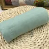 Lashghg 100% coton couleur unie mousseline Swaddle couvertures nouveau-né doux Wrap bébé literie serviette de bain en gros