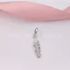 Andy Jewel Authentique 925 Perles En Argent Sterling Plume Spirituelle Pendentif Charms Convient Au Style Européen Pandora Bijoux Bracelets Collier 397216