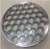 37 Agujeros Herramientas Molde Herramientas Molaninas Maker Ravioli Molde de aluminio Pelmeni Tarjeta de Albullición Cocina DIY Herramientas Hacer masa de masa de masa