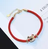 Chinese stijl niche ontwerp dierenriem rat rood touw armband temperament vrouwelijke eenvoudige persoonlijkheid trend armband straat cadeau sieraden b1834457