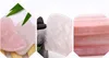 Rose Quartz Jade Guasha Board Natural Stone Scraper Chinese Gua Sha Tools For Face Neck Back Body Acupuncture Pressure Therapy XB1