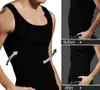 Herenvest Undershirt Body Shaper Undershirt Heren Bodyuilding Slanke Strakke Bodysuit Croset Buik Training Compressie Singlet