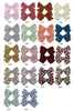 INS Hair Bows Baby Girl Barrettes Sets 2pcs/set Girl Bow Hairclips Plaid Flower Print Kids Hair Clips Party School Hair Accessories M1652