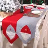 Christmas Table flag175*35cm Forest Christmas Tree Table Cloth Cover For Home New Year Decoration Table Runner T2I51435