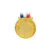 Nieuwe mode goud zilver bronzen medailles aangepaste metalen medailles match sport atletische medailles 65 mm diameter7080332