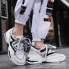 Harajuku Autunno Vintage Sneakers da Uomo in Mesh Traspirante Scarpe Casual da Uomo Comode Moda Tenis Masculino Adulto Sneakers