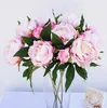 Fiori di peonia artificiale di seta flores artificiais para decora o artificiales per la decorazione domestica di nozze Fiore finto GB237