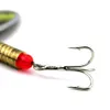 Hengjia 180 stks / partij Metalen Spinner Lepel Fishing Lure 7cm 8.8G Kunstmatige Harde Aas met Treble Hook 4 # Hook