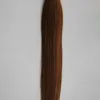 Cheveux vierges péruviens droits humains pré-collés Fusion cheveux I Tip Stick kératine Double dessiné Remy Extension de cheveux 1.0 g/s 100g