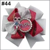 12st Doll Hair Bows with Suprise BowsDolls Clips Girl Hair Bows For Children Girl Hair Accessories2271627