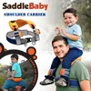 Sadelbaby axel bärare pack modell baby hållare ryggsäckar för utomhusresor som går hela och detaljhandeln w142182205924
