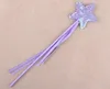 Halloween Childrens Day paljetter Magic Wand Pentagram Party Masquerade Handcuffs Angel Stick Magic Wand Star Fairy Stick Sell260g